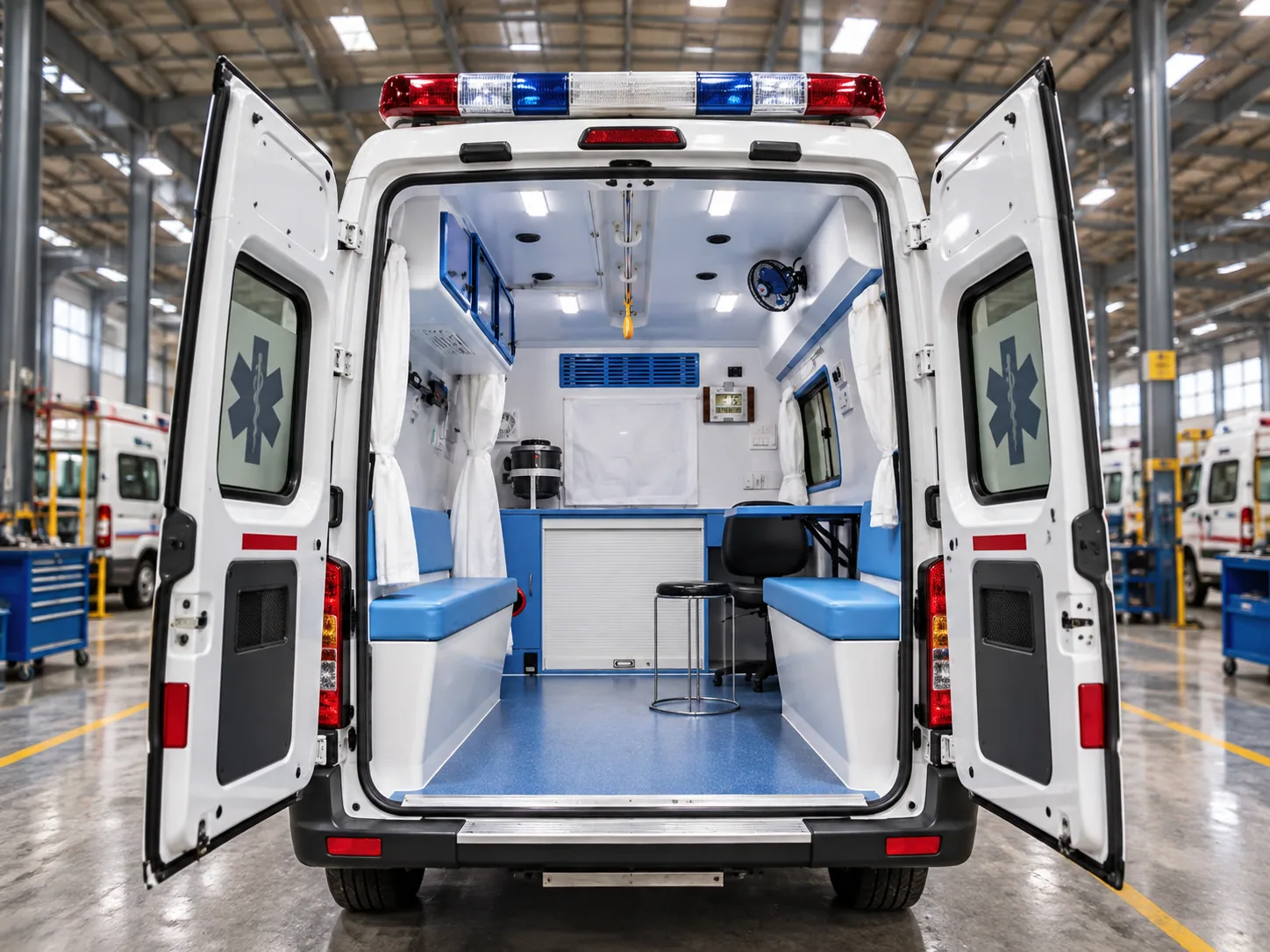 Mobile OPD consultation interior